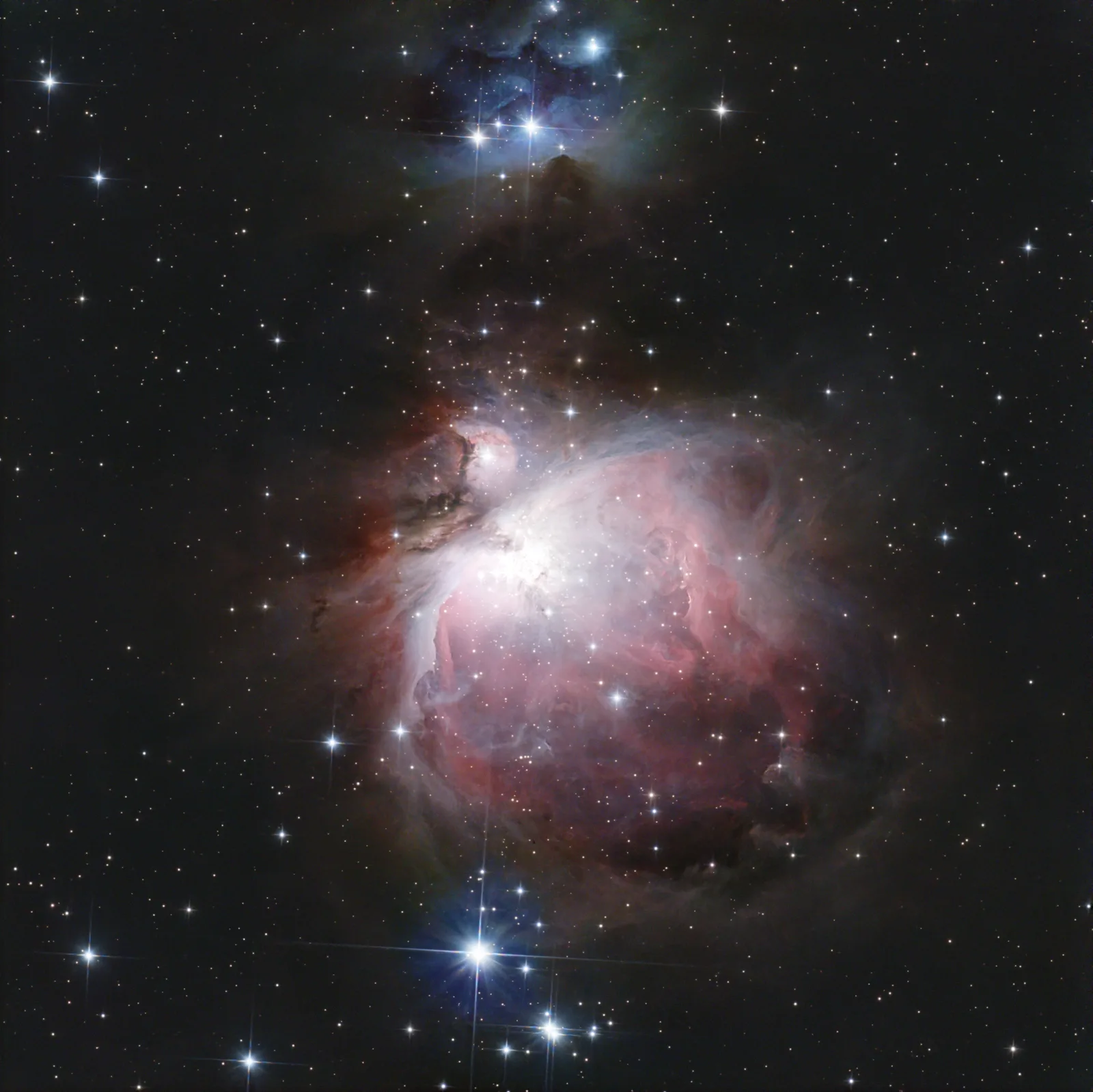 M42, Orion & Running Man, a emission nebula + reflection in Orion